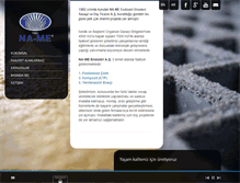 Tablet Screenshot of na-me.com.tr